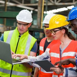 Diversity,Factory,Worker,Working,With,Computer,Laptop,In,Factory.,Male Diversity,Factory,Worker,Working,With,Computer,Laptop,In,Factory.,Male